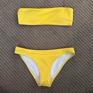 Zaful Strapless Bikini